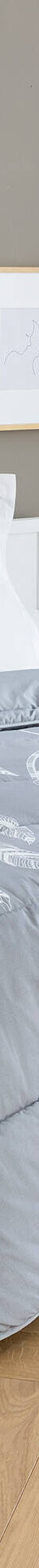 Couette coton imprimé Tea 400 g/m² (gris) Couette coton imprimé Tea 400 g/m² (gris)